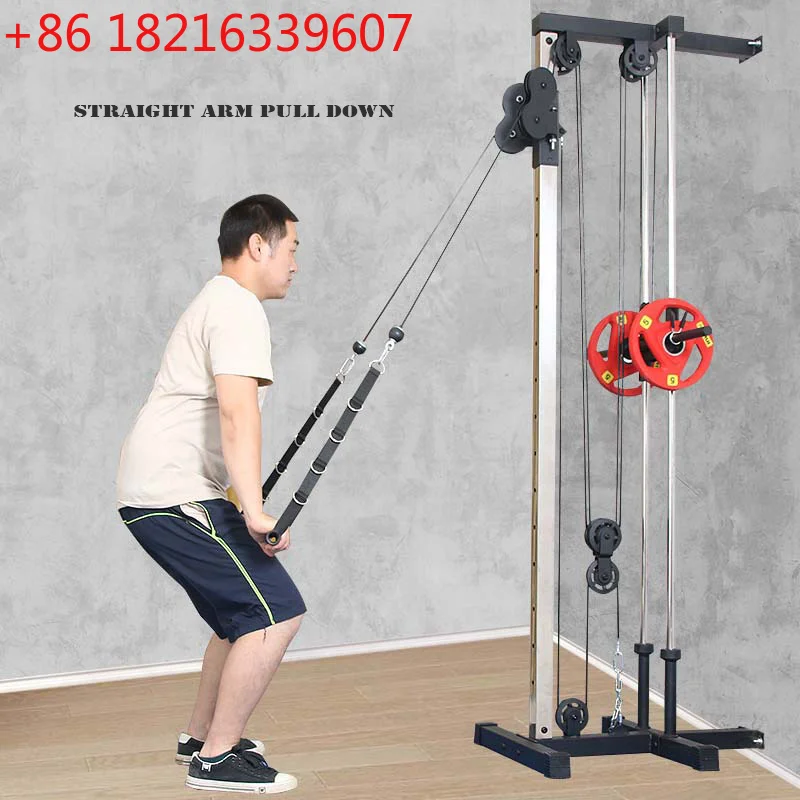 YAO Wall Big Bird High Pull-down Smith Machine, Wide Back Shoulder Clip, Chest Triceps, Comprehensive Trainer