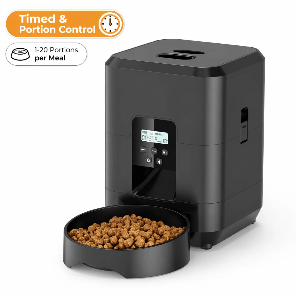 Smart Pet Feeder Automatic Cat Feeder Dog Slow Food Machine With Timed Quantitative Automatic Cat Food Dispenser Cat Dog Bowl