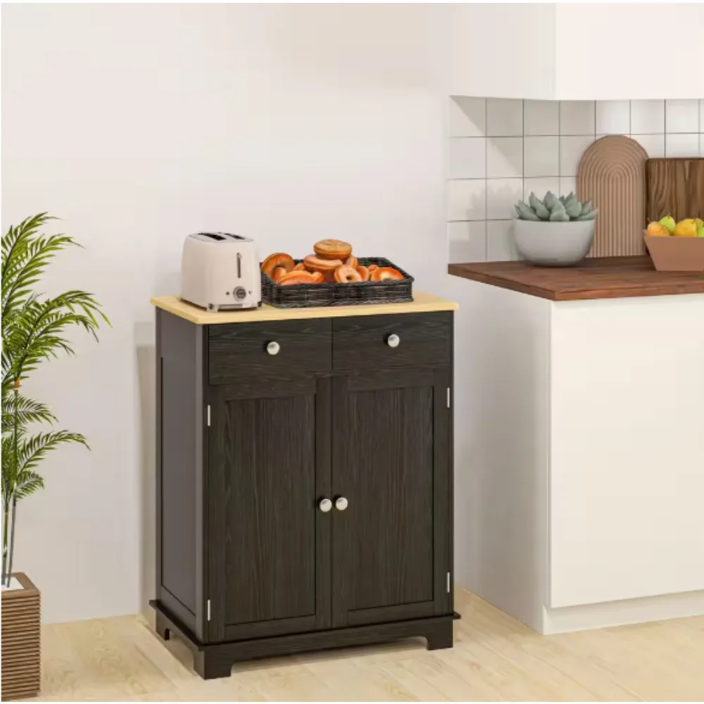 

Board Sideboard with Drawer and Adjustable Shelf ，is your trusted assistant in keeping rooms tidy and eliminating clutter