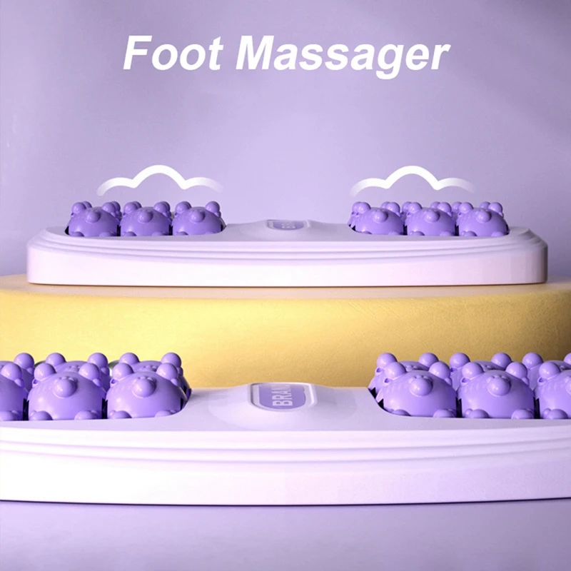 

Foot Massage Roller Feet Reflexology Therapy Body Stiffness Yoga Fitness Training Muscle Relaxation Massager