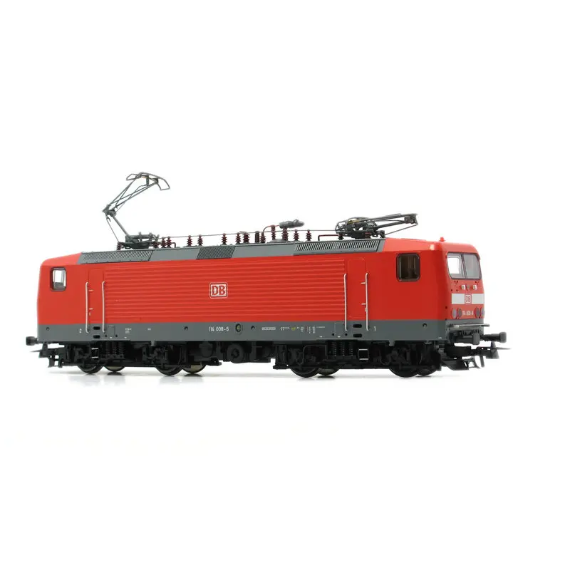 ROCO Train Model HO 1/87 BR114 Electric Locomotive Classic DB Painting Original Digital Sound Effect Version Rail Car Toy