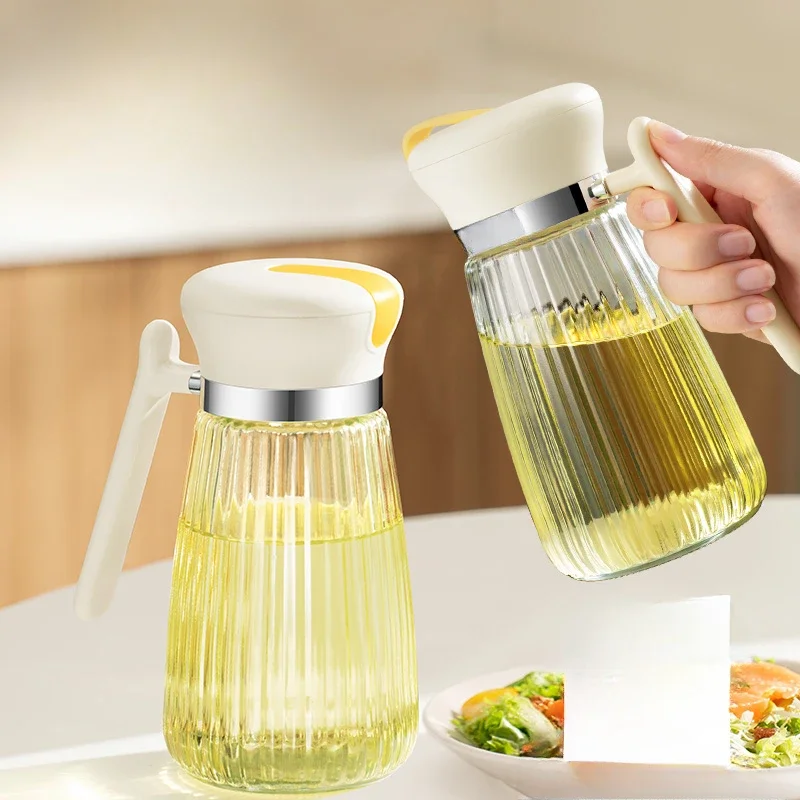 pot kitchen household tank large-capacity glass bottle without , soy sauce vinegar seasoning sesame bottle