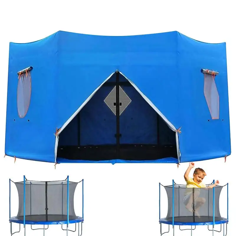 

Trampoline Tent Cover Anti-UV Trampolines Sunshade Waterproof Oxford Trampoline Shade Cover For Trampolines Backyard Playground