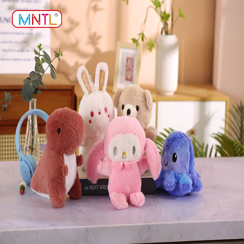 MNTL Cute Kawaii Dolls for Kids Children Educational Toys Small Child Doll Plush Toy Wedding Party Favor 23cm Size Funny Playing