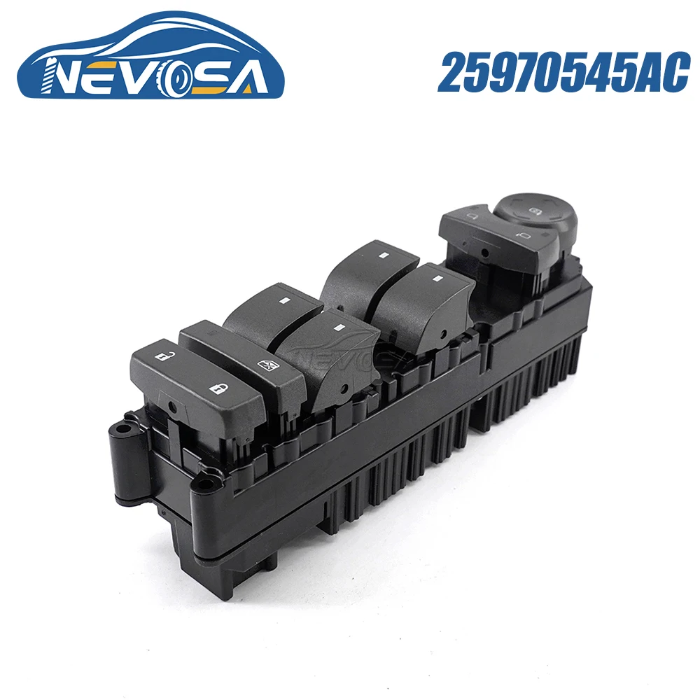 

NEVOSA 25970545AC For Cadillac CTS Driver Left Door Master Power Window Switch Glass Lifter Control Button F00HJ00794 Auto Parts