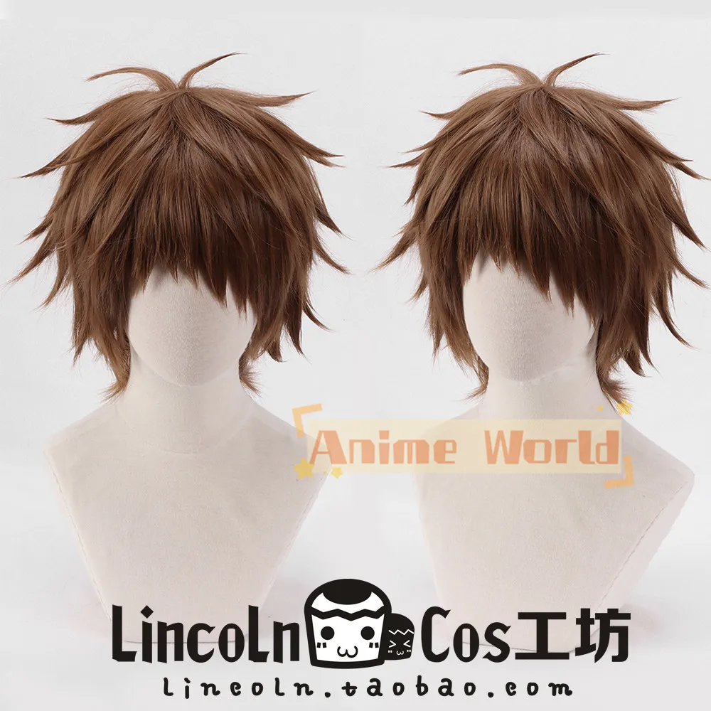 

Anime Ensemble Stars! Hikaru Amami Cosplay Wig Halloween Carnival Party Props Synthetic Hair Heat Resistant Fiber + Wig Cap