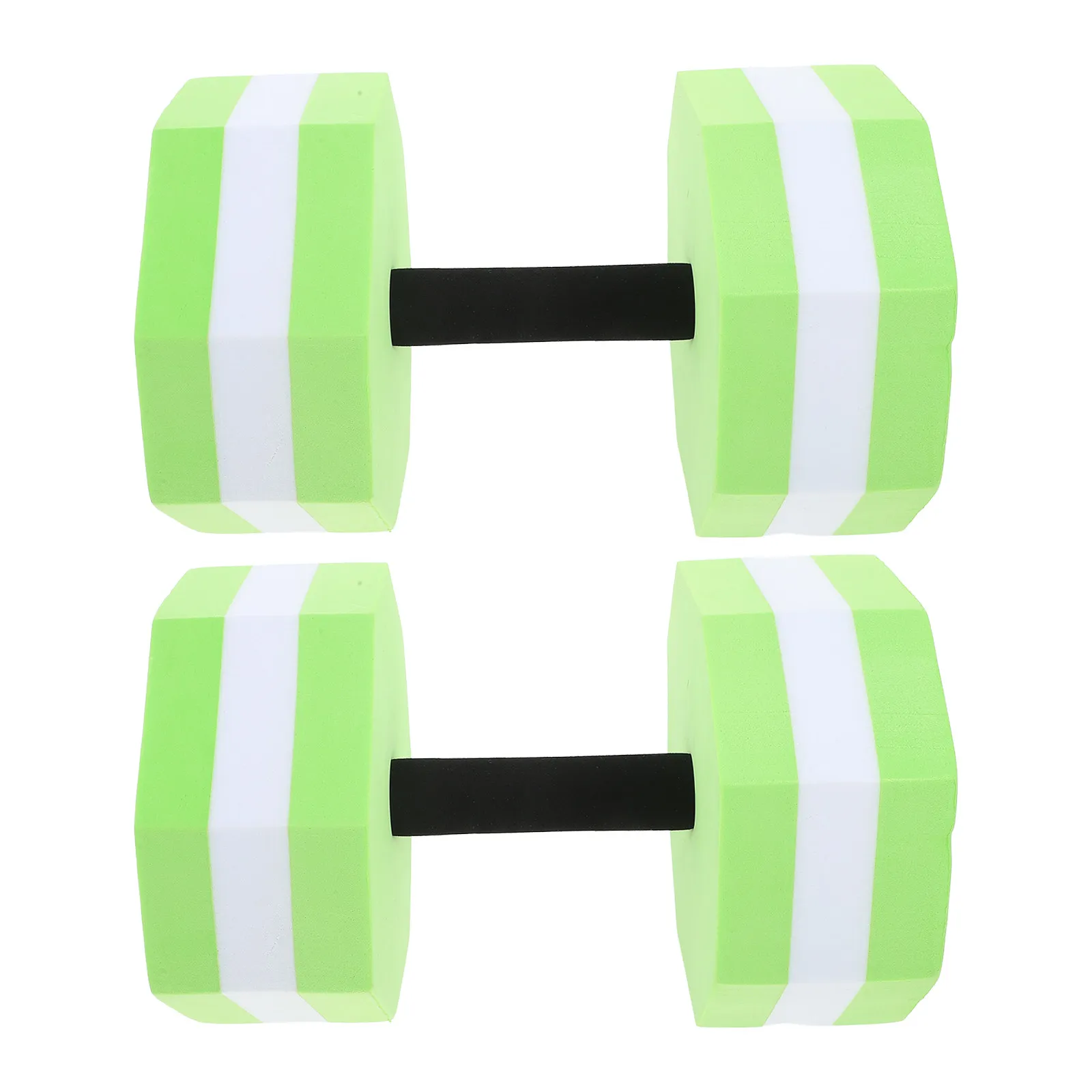 Water Dumbbells 2 Pack for Pool Exercise Aquatic Fitness Weights Comfort Grip for Shallow Deep Water