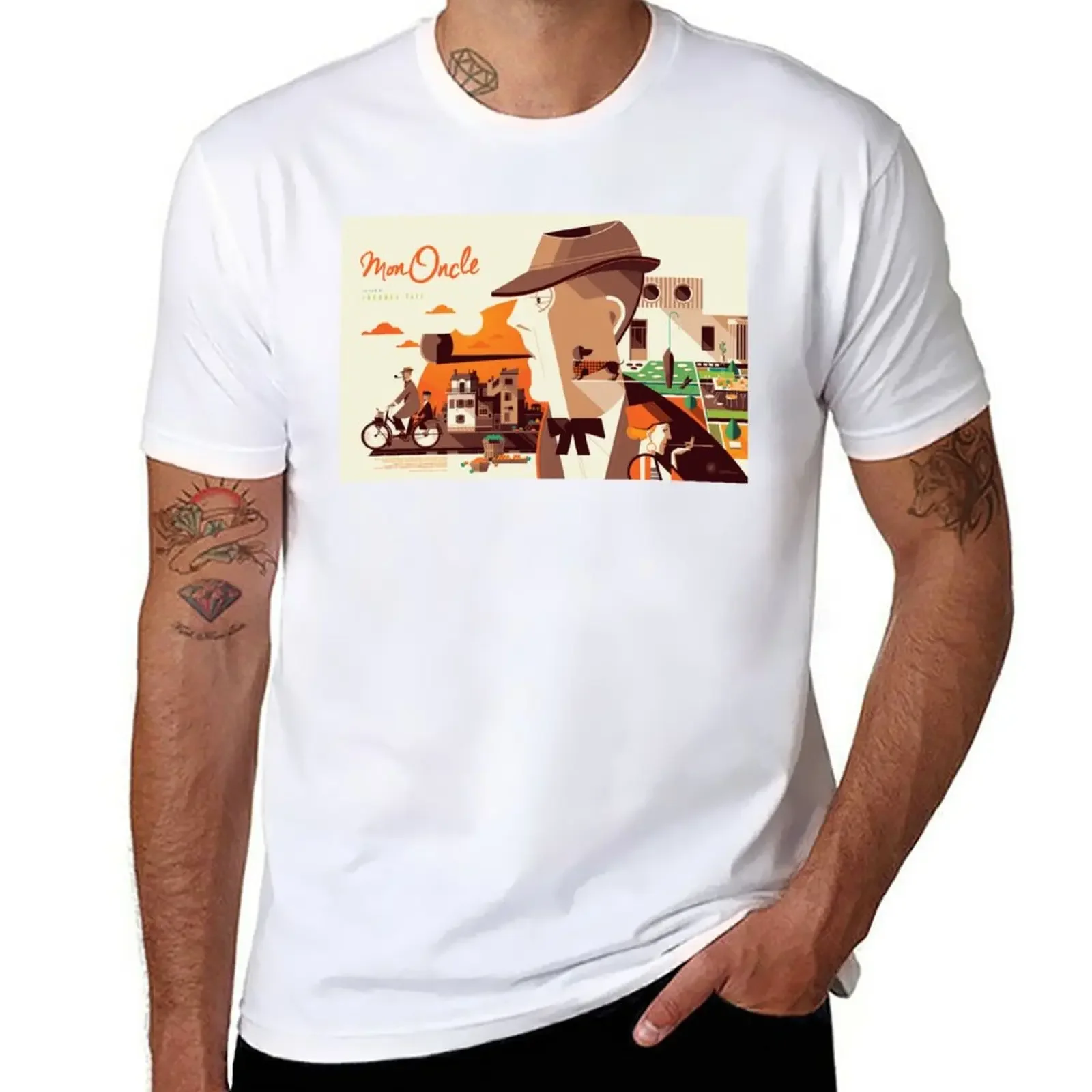 

Mon Oncle T-Shirt vintage clothes customizeds men workout shirt