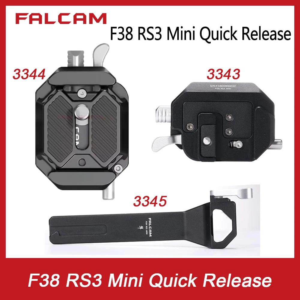 FALCAM F38 RS3 Mini 3343 Quick Release Base 3344 Quick Release Kit Cross Arm 3345 Cross Accessories