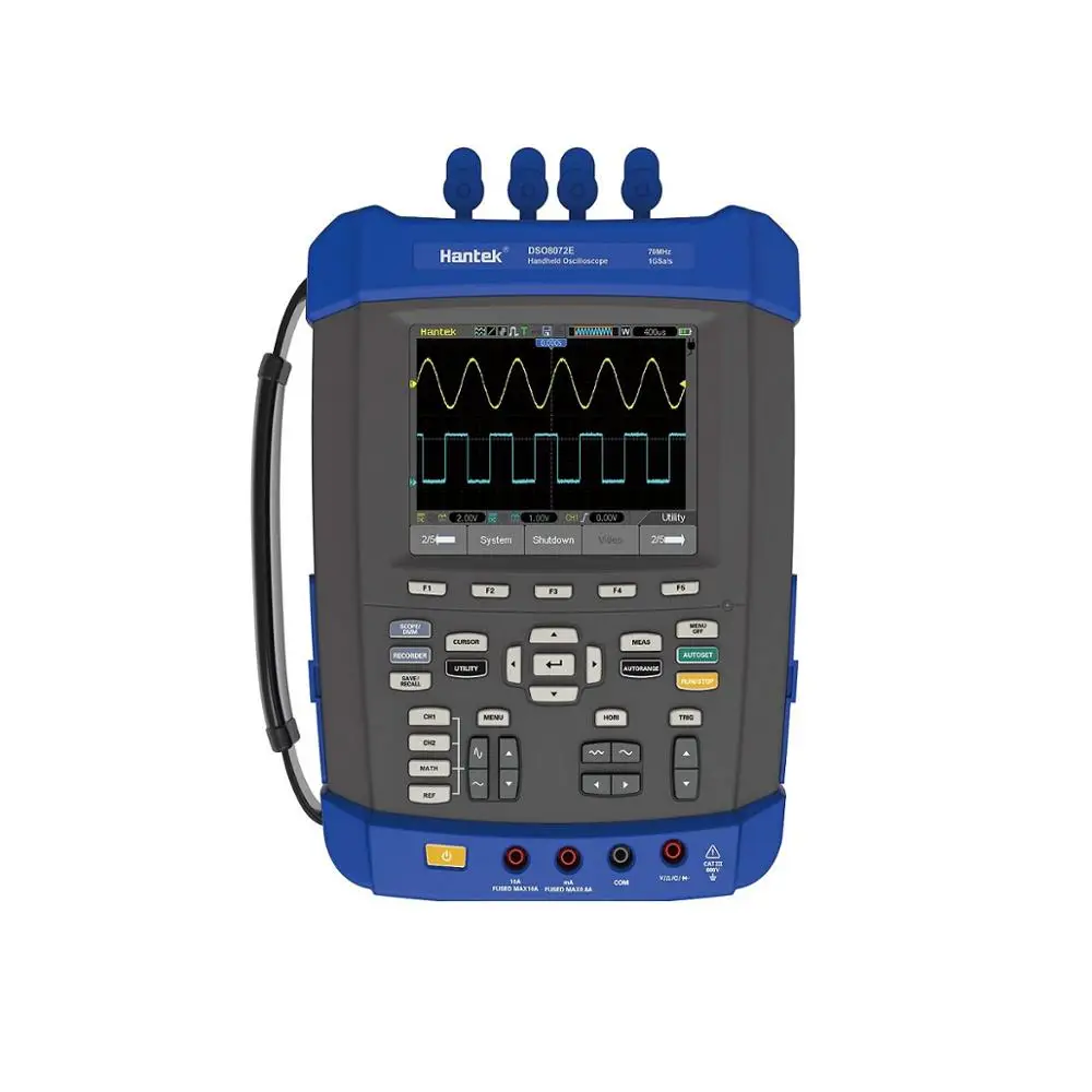 70MHz 6 in 1 Oscilloscope Handheld Digital Oscilloscope Multimeter Arbitrary Signal Generator