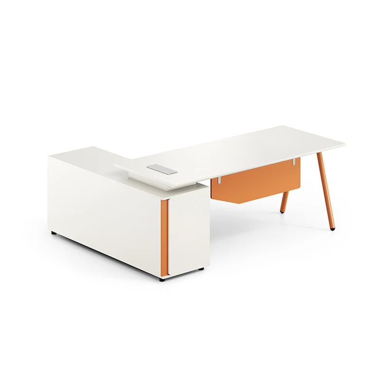 

Factory Custom OEM Boss Executive Table Top Manufacturers Premium Office Furniture Wooden Modern Popular Office Manager Desks