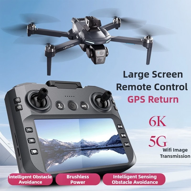 XT606 Max Gps Drone… - image