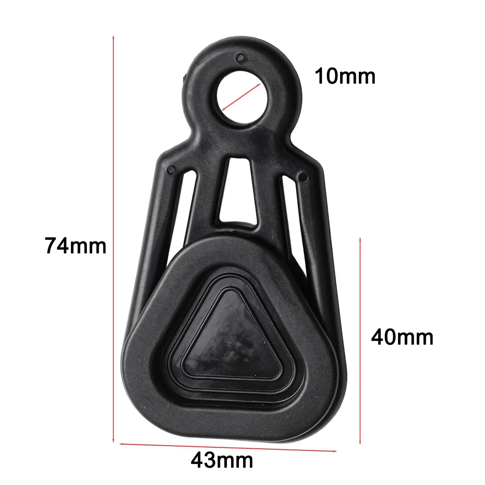 

Tent Clip Awning Bungee Cord Hook Lightweight Tear-resistant Waterproof Windproof Bite On Wet Materials Durability