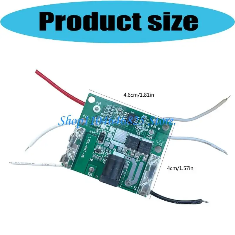 Battery Charging Protections Board for 5S 21V Pack Wiring and DIY Repair Use