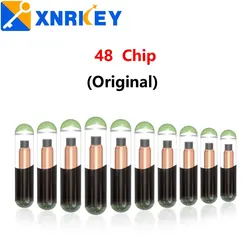 XNRKEY OEM ID48 CHIP Glass Chip for ID48 E-baby Handy Baby Handy Baby 2 Hand-held Car Key Copy Auto Key Programmer