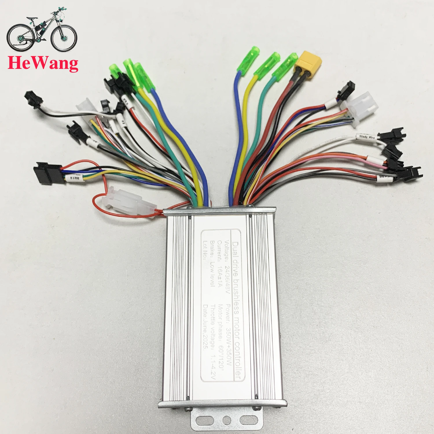 24 فولت 36 فولت 48 فولت 250 واط 350 واط 18A محرك مزدوج محرك E-الدراجة تحكم 12Mosfet فرش السيارات تحكم ل No.2 بروتوكول متر سكوتر