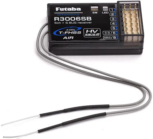Futaba R3006SB 6-Channel Receiver T-FHSS (S-Bus) sbs (HV) 2.4GHz for T16SZ T18SZ T6L T10J radio controller transmitter