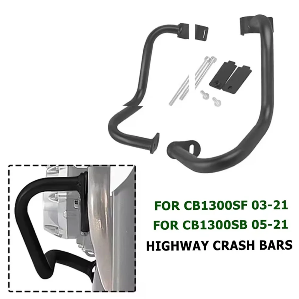 

Motorcycle Highway Crash Bars For Honda CB1300SF 2003-2021 CB1300SB 2005-2021 Engine Guard Frame Protection CB1300 SF 1300SB