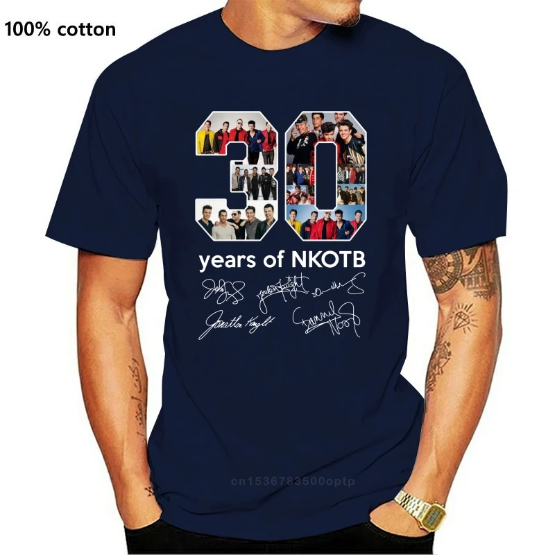 Camiseta de NKOTB para hombres y mujeres, camisa Unisex para amantes de los niños en el bloque, 30 años, nueva