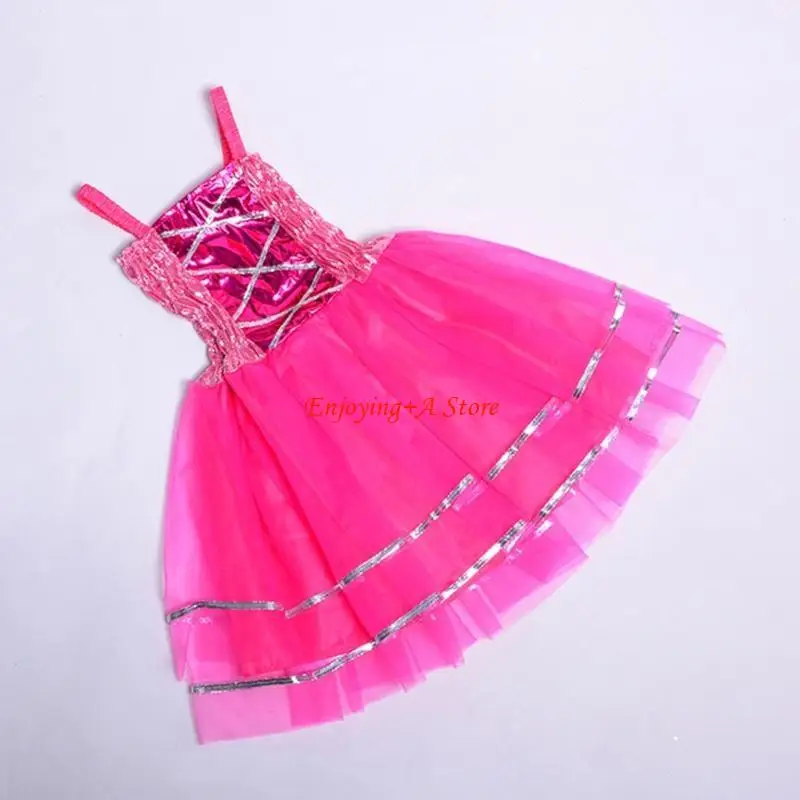 

PXPB 4pcs Kids Girls Fairy Cosplay Costume Set Metallic Sleeveless Tutu Dress LED for Butterfly Angel Wing Wand Headband Fancy