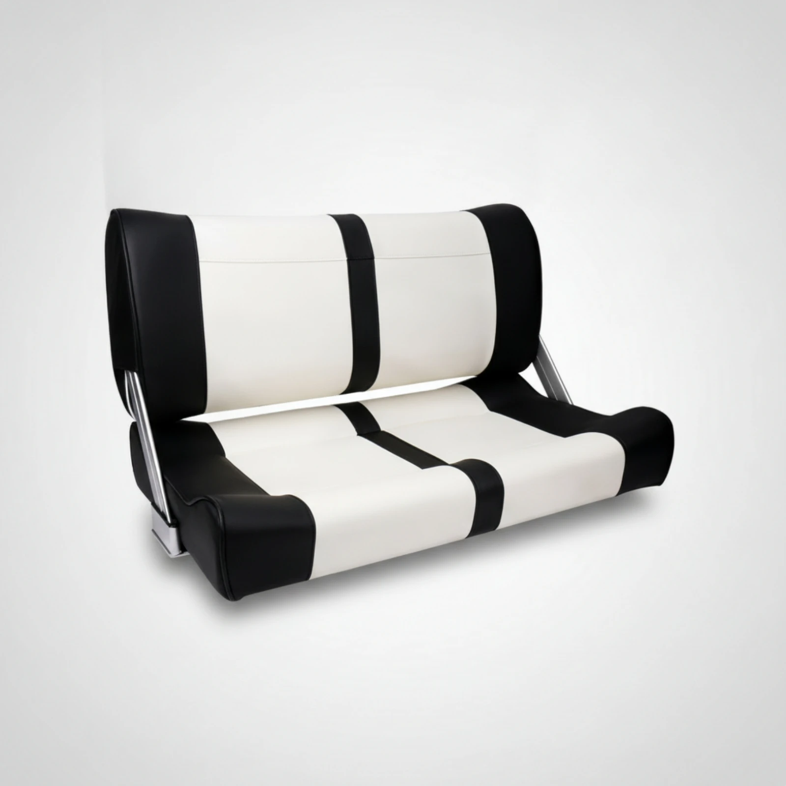 

Two-Person Boat Seat Heavy-Duty Boat Bench Seat Marine Seating Long-Lasting Furniture Weather-Resistant for Deck, Speedboat