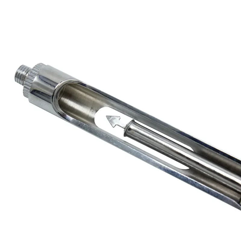 5 Piece Stainless Steel Dental Aspirating Syringe with Luer Lock Tip for Anesthesia Delivery in Teeth Care and Oral Surgery