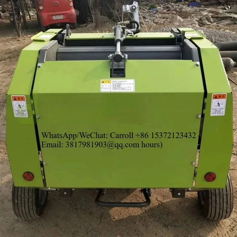 Farm Machinery Equipment Tractor Pto Mini Hay Press Baler For Sale Hay Baler Hay And Straw Baling Machine With Tractor