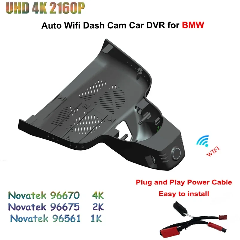 

UHD 2160P 4K Car DVR 2K WIFI 24H Dedicated Video Recorder Dash Cam Camera For BMW MINI COOPER 2025 High quality Driving Recorder