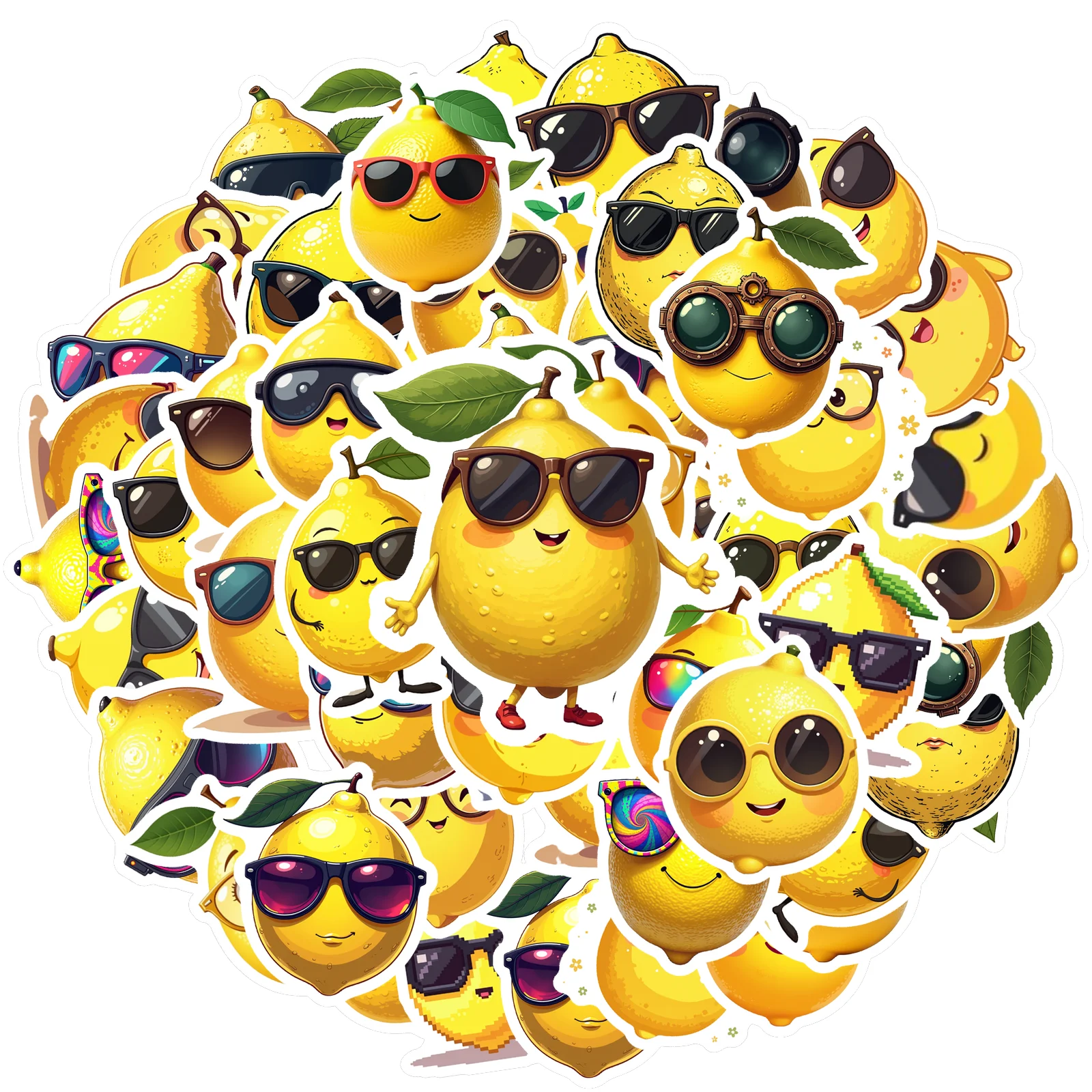 

35 шт.-70 шт. милые наклейки, яркие наклейки «сделай сам», забавные наклейки для ноутбука, багажа, мобильного телефона, чашки, ноутбука, мотоцикла, багажа