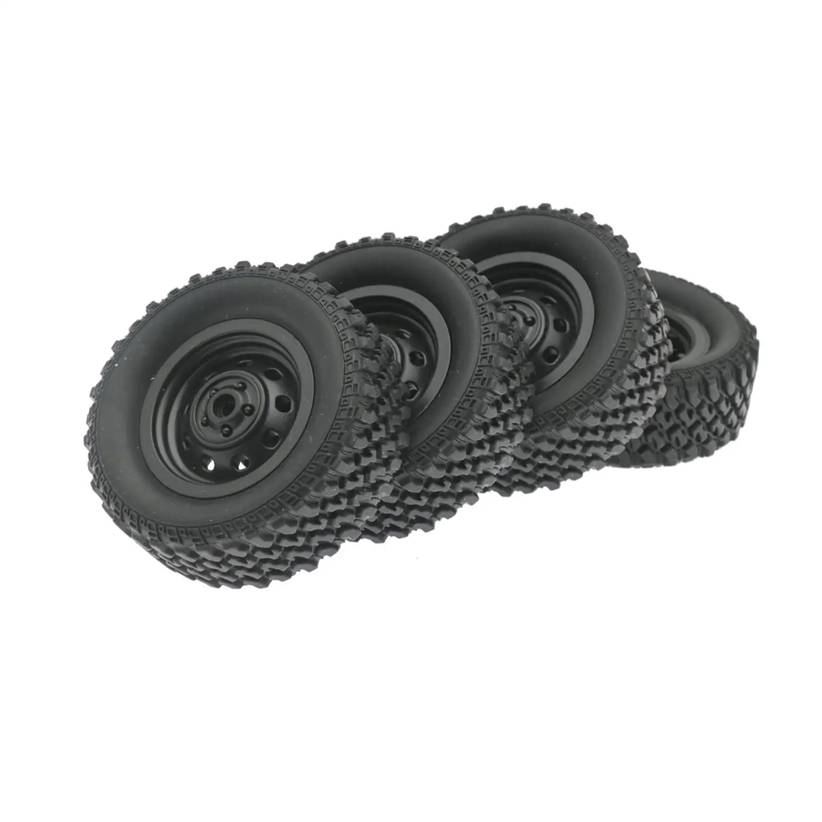 Pneus en Caoutchouc Résistants à l'Usure pour Voiture RC, Diamètre Extérieur 6cm, Pièces de Rechange pour Modèle MN82 99S 78 1/12, Hobby, 4 Pièces