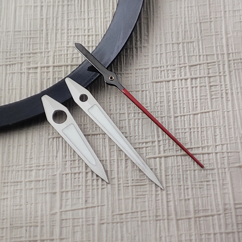 NH35 Hands Watch accessories Silver Watch Hands For NH34 NH35 NH36 NH38 NH39 NH70 NH72 Movement Green Luminous Watches Pointers