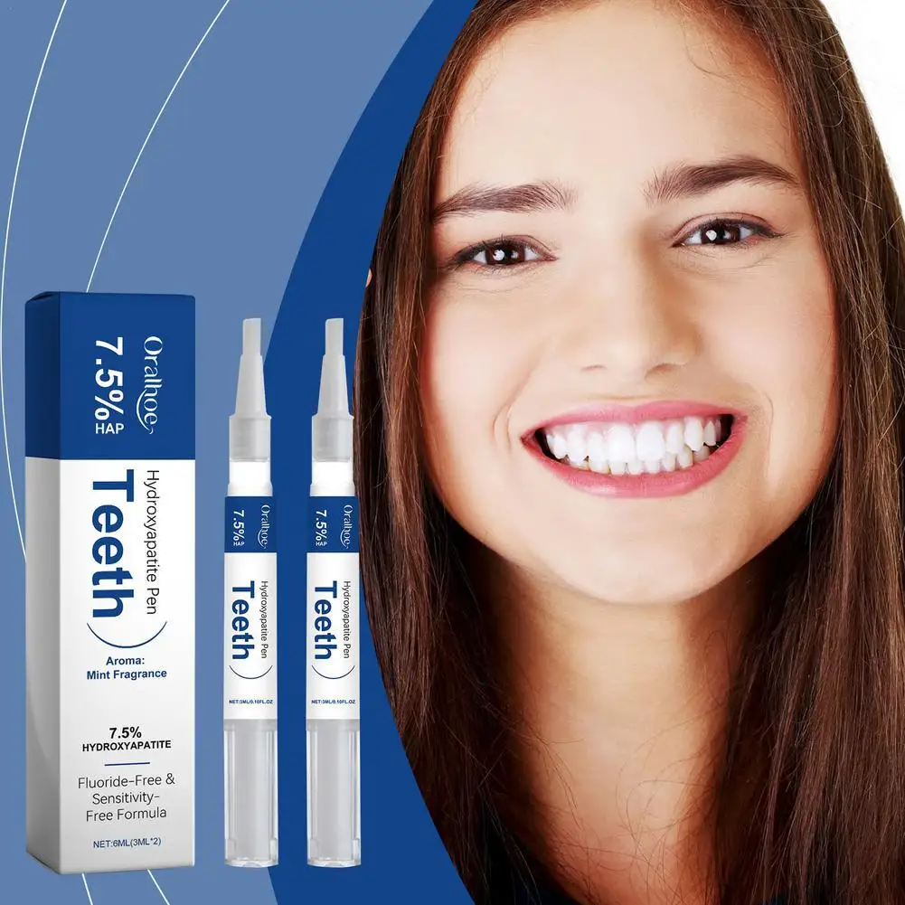 

Гидроксипатит продукт для ухода за зубами, отбеливающая зубная паста, ручка для ремонта десен, зубной камень, удаление пятен, свежее дыхание, стоматологическое осветление