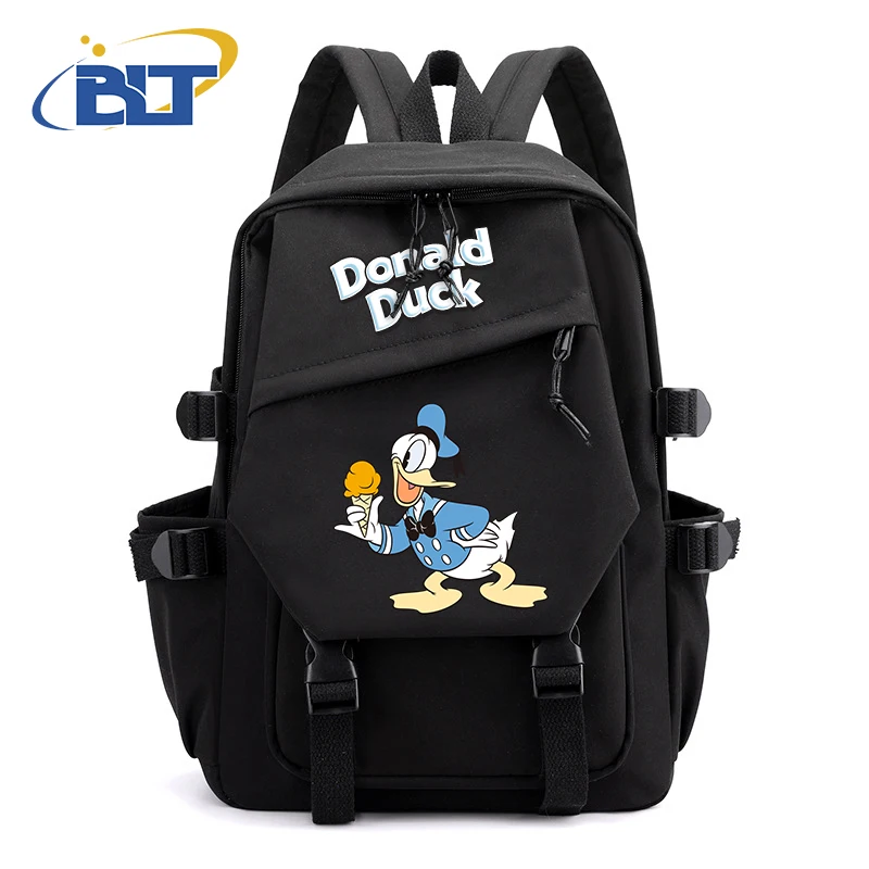 Disney Donald Duck Printed Student Schoolbag Casual Backpack for Girls