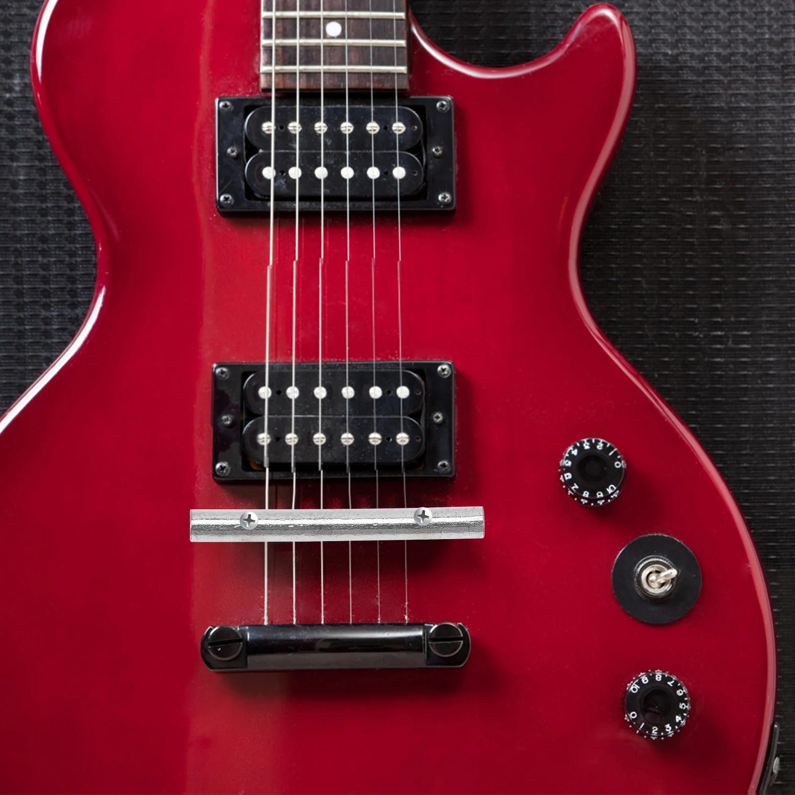 

2Sets Guitar String Retainer Bars Wear-Resistant Electric Guitar Stable Headstock String Tension Rods Accessory