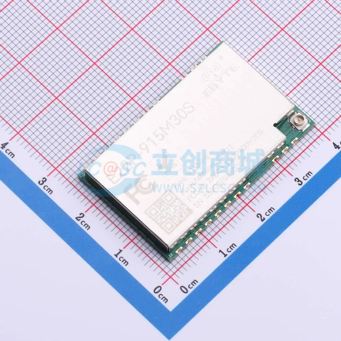 2pcs E22P-915M30S SMD 38.5x24mm LoRa Wireless RF Transceiver Module