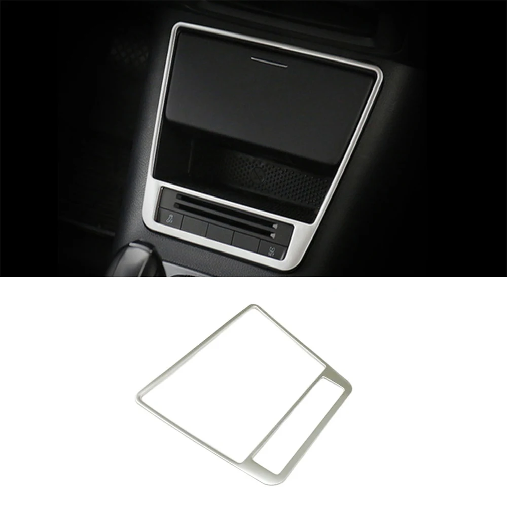 ABS Matte For Tiguan 2009 to 2015 Car Central Control Panel Frame decoration cover trim auto accessories styling 1pcs