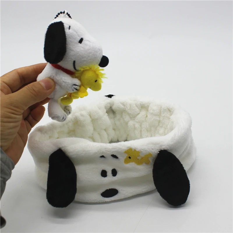 1piece High quality Universal cute dog Peanuts Woodstock pendant Toys   Keychain Chain hair band plush stuffed animal toys