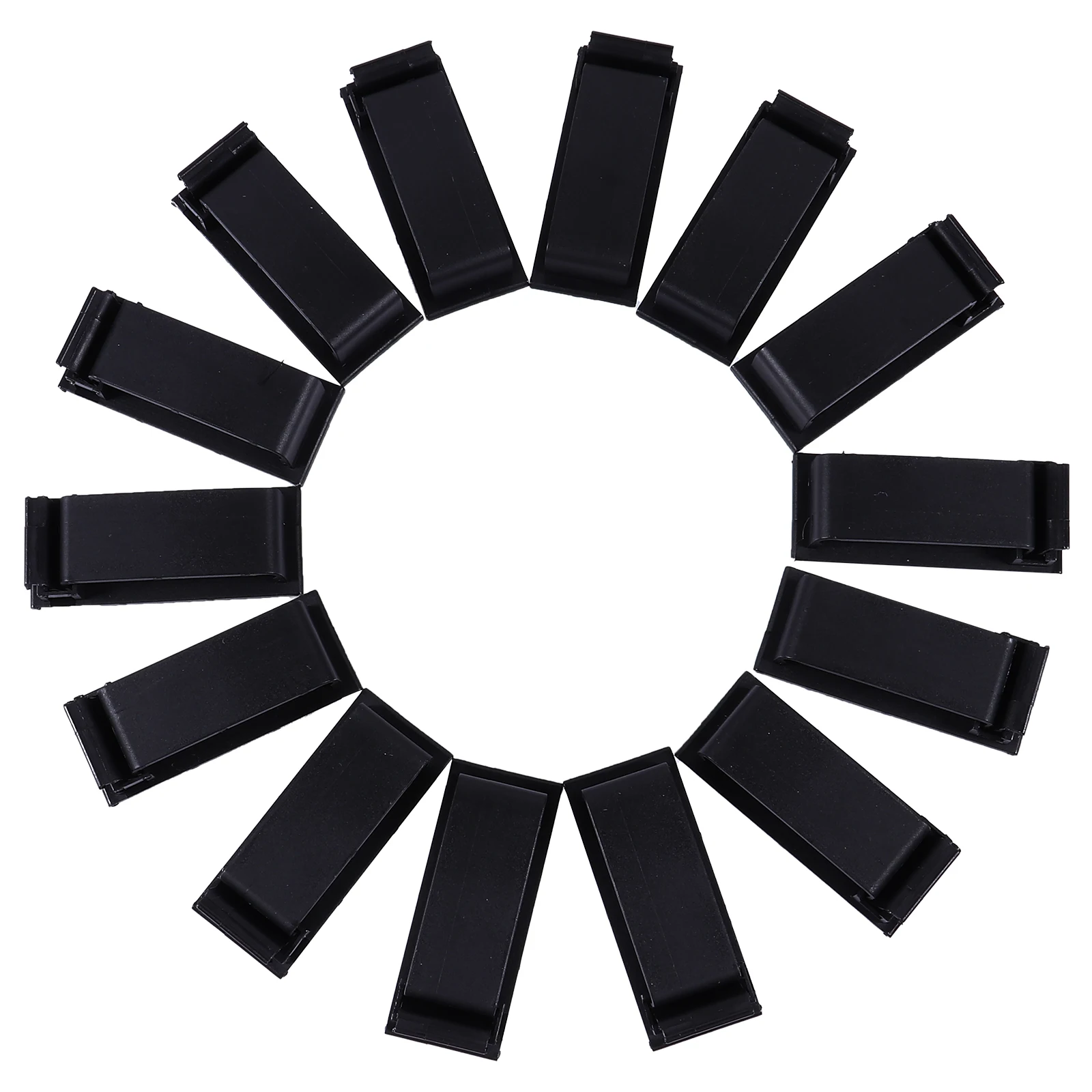

20pcs Self Adhesive Cable Clips Wire Organizer Cord Management Desk Holder Strong Adhesive Pads Home Office School Use Computer