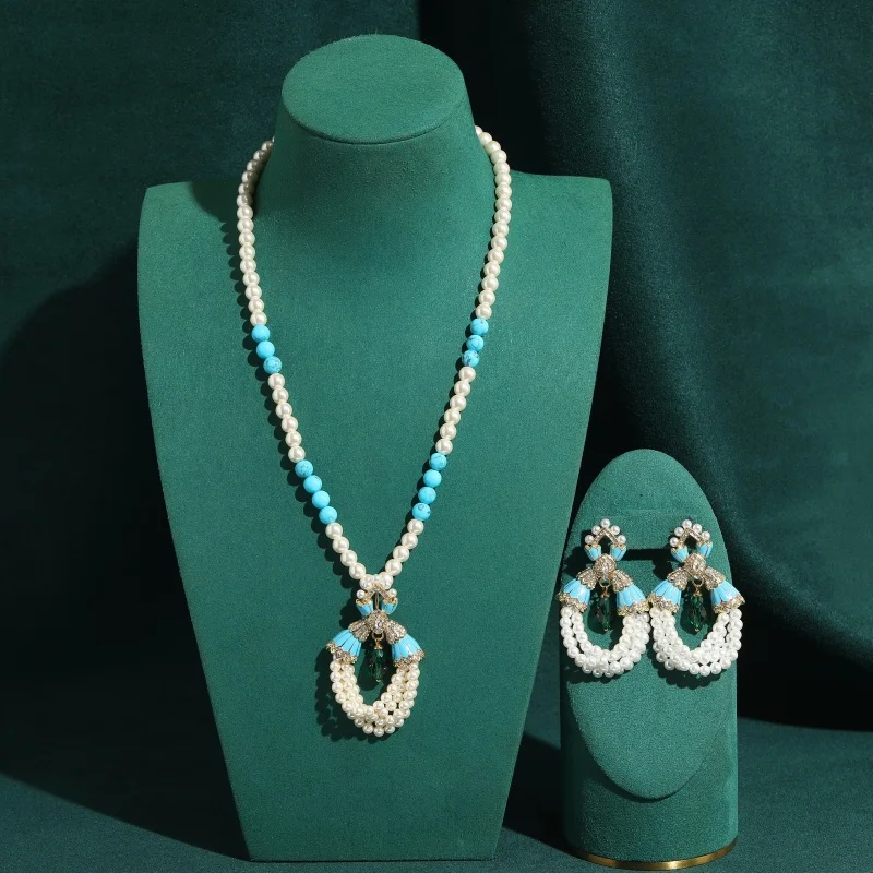 collier-pendentif-vintage-en-email-bleu-verre-vert-et-perle-turquoise-avec-boucles-d'oreilles-pendantes-pour-petites-amies-cadeau-de-luxe-de-haute-qualite-nouveaute-2026