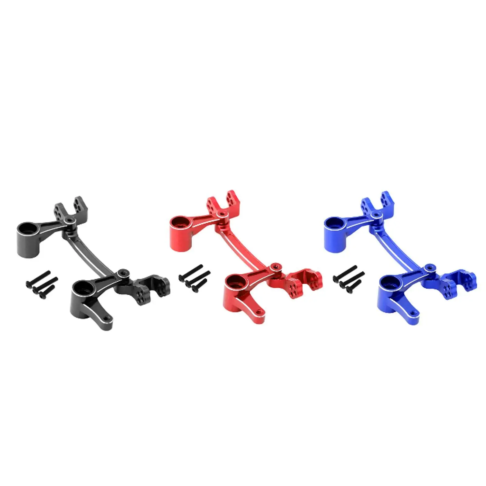 Steering Group Assembly Grab Bar Tail Armrest Seat Side Hand Rail Motorcycle Aluminum Alloy RC Car Model Car Accessories Parts