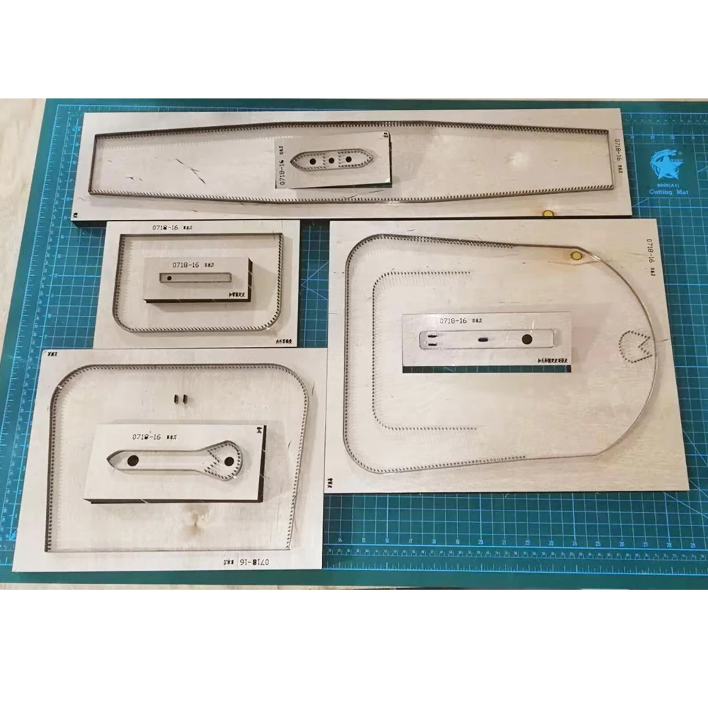 Imagem -02 - Faca Molde de Corte a Laser Dados Couro Sela Bolsa de Madeira Corte Dados Faça Você Mesmo Artesanato Adequado para Máquinas de Corte Comum