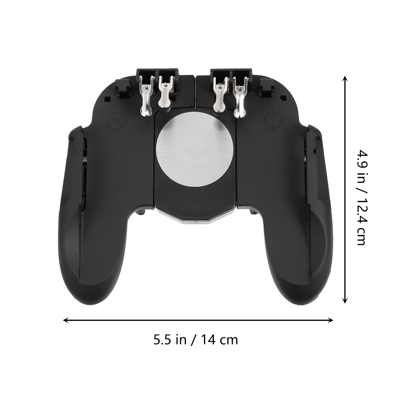 

Gamepad Mobile Controller Cell Phone USB Stable Handle for Abs Gaming Ergonomic