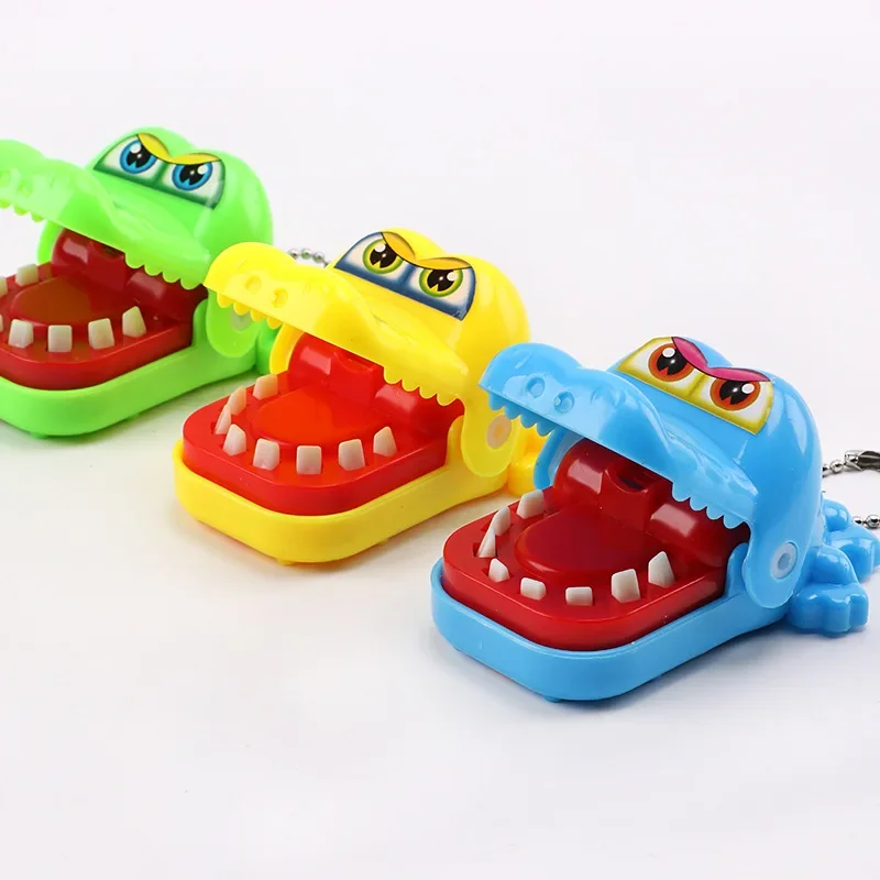 Jokes Teeth Bite Toy Biting Finger Dentist Game Funny Crocodile Pulling Teeth Toys Kids Classic Biting Hand Crocodile Games Gift