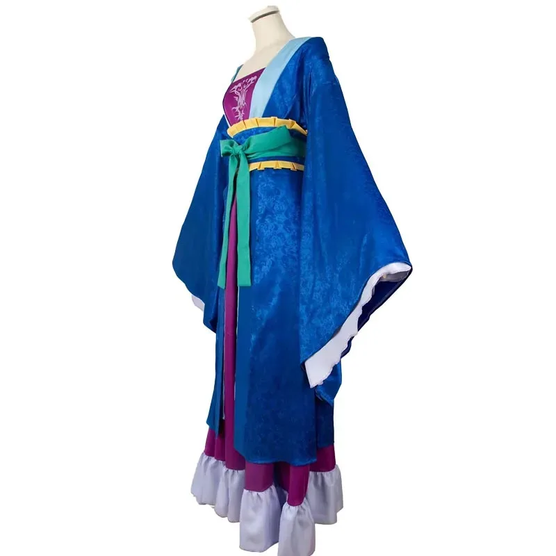 Anime The Apothecary Diaries Cosplay Costume Rifa Dress Fantasy Kimono Role Play Clothing Halloween Carnival Party Women Suits