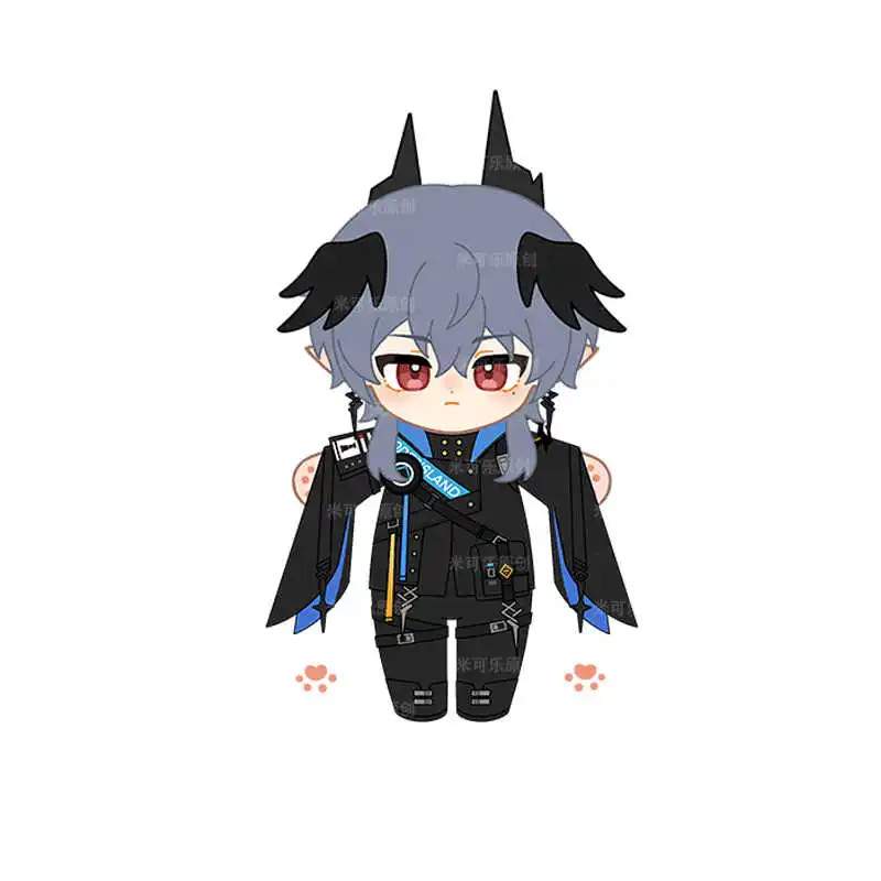 

Logos Arknights Figure Dolls 20cm Cosplay Cartoon Plush Cotton Doll Game Dress Up Clothes Outfit Toys Christmas Present