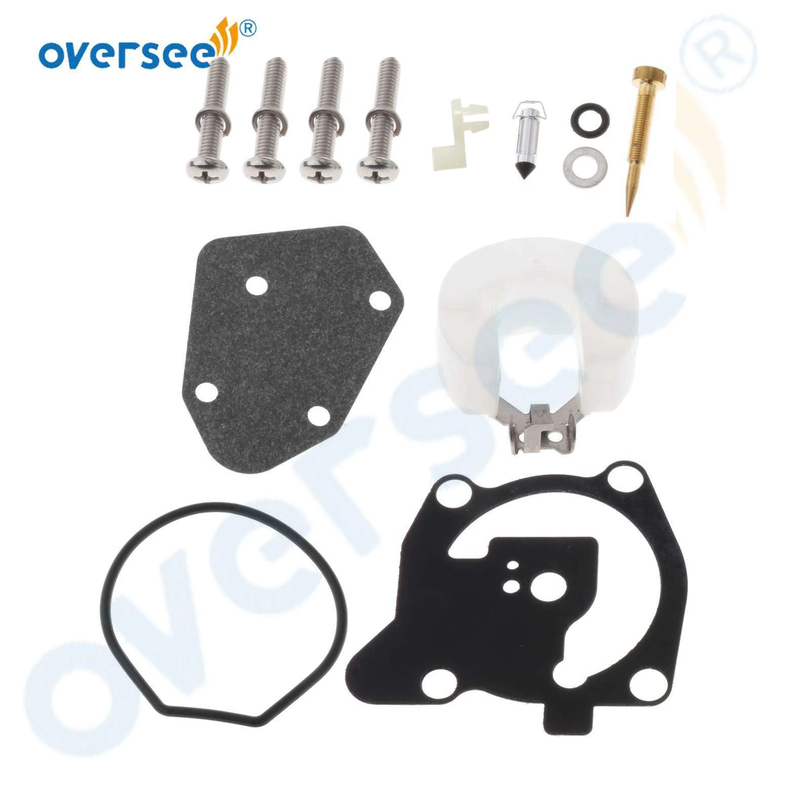 66T-W0093-00 Carburetor Repair Kit For Yamaha Parsun Powertec 40HP Outboard Engine Boat Motor Parts 66T-W0093