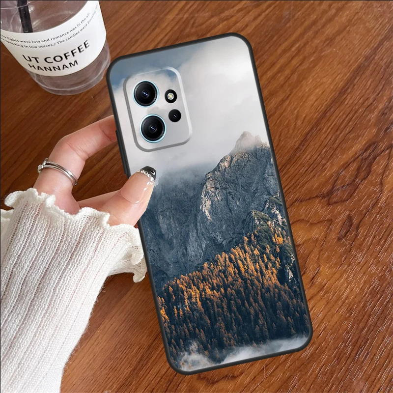 Beautiful Mountain Forest Nature Case For Xiaomi Redmi Note 11 10 8 9 12 Pro Plus Note 12S 10S 11S 9A 10A 9C 10C 12C Cover