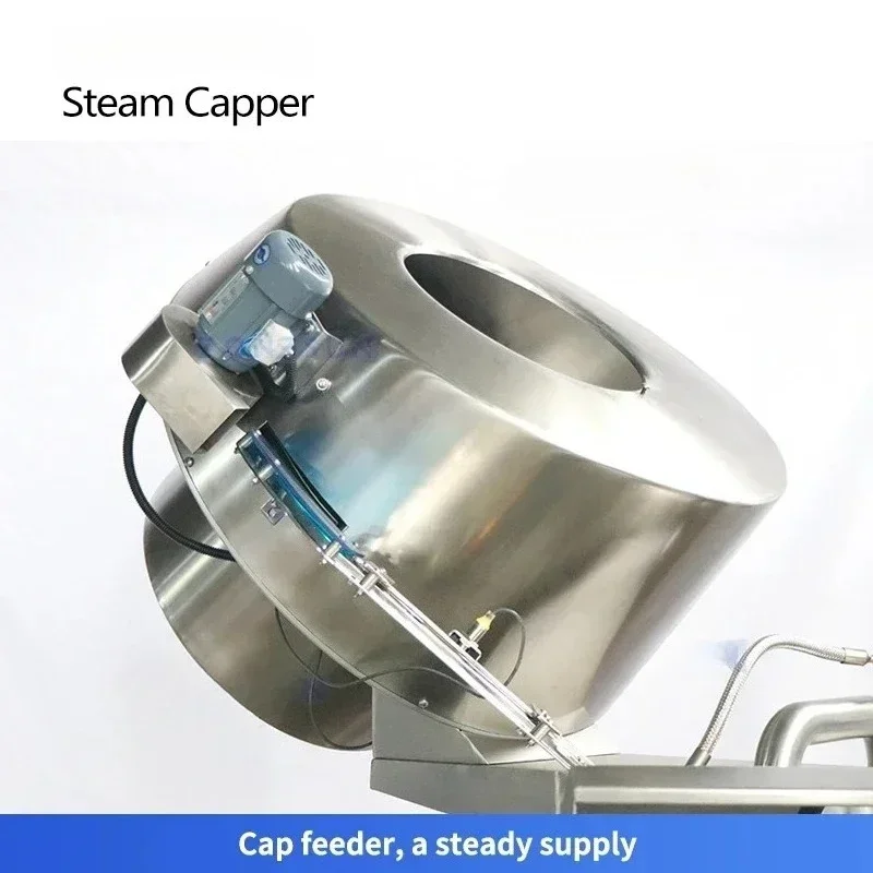 ZS-XG01 Twist Off Cap Stoomvacuüm Capper Capping Machine