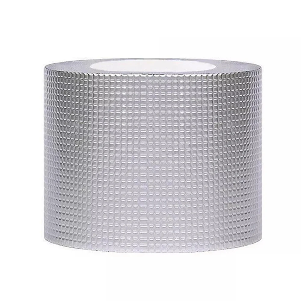 Cinta de butilo fácil de usar, tira segura y selladora, resistente al vapor, más gruesa y más pesada, resistente a los rayos UV para sistemas HVAC