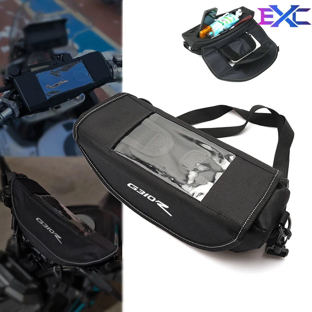 For BMW G310R G310 R G 310 R F650GS F750GS F800GS F850GS handlebar bag travel navigation waterproof moto Motorcycle accesssories